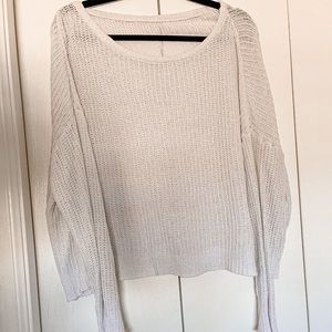 White sweater